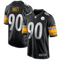 T.J. Watt Pittsburgh Steelers Nike Game Jersey   Black