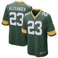 Men s Nike Jaire Alexander Green Green Bay Packers Game Jersey