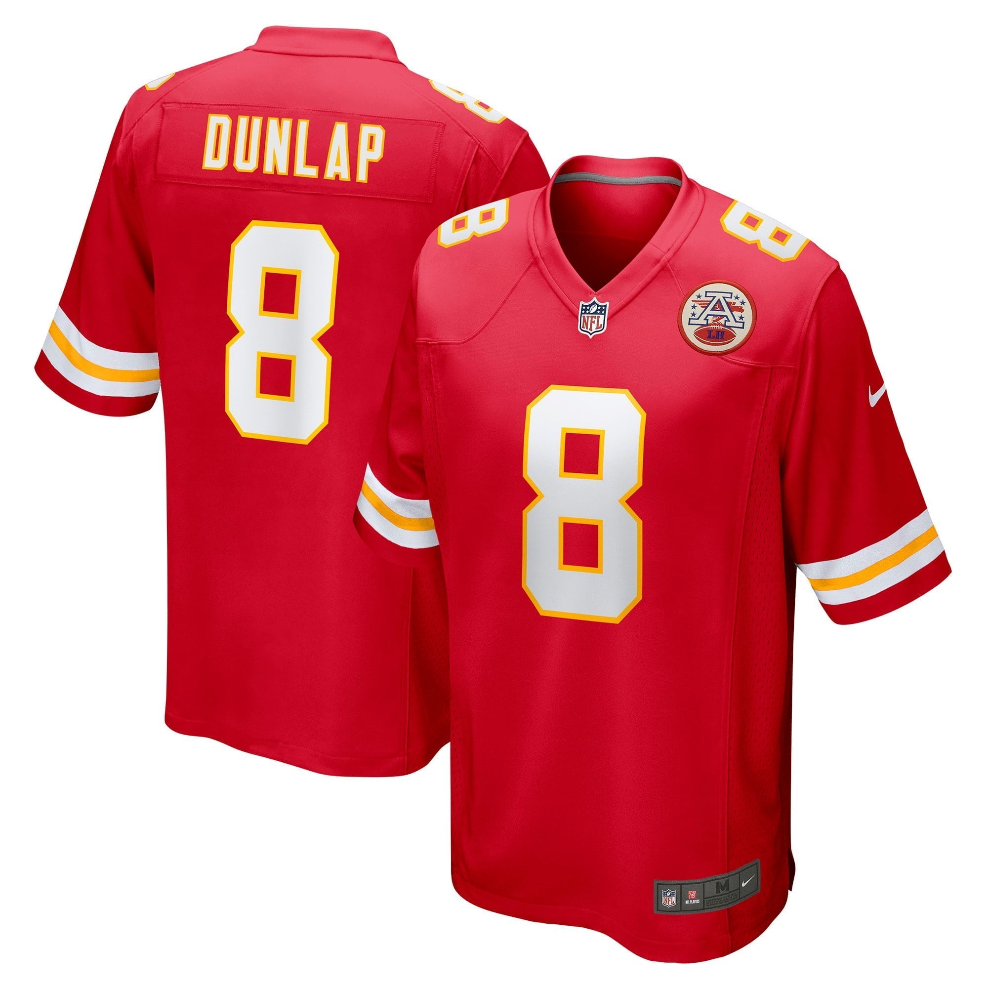 Men s Nike Carlos Dunlap Red Kansas City Chiefs Home Game Player Jersey