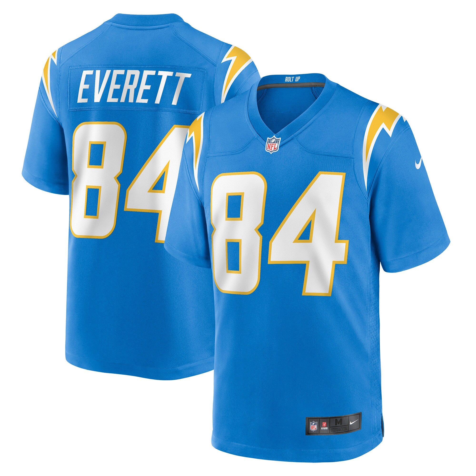 Gerald Everett Los Angeles Chargers Nike Game Jersey   Powder Blue