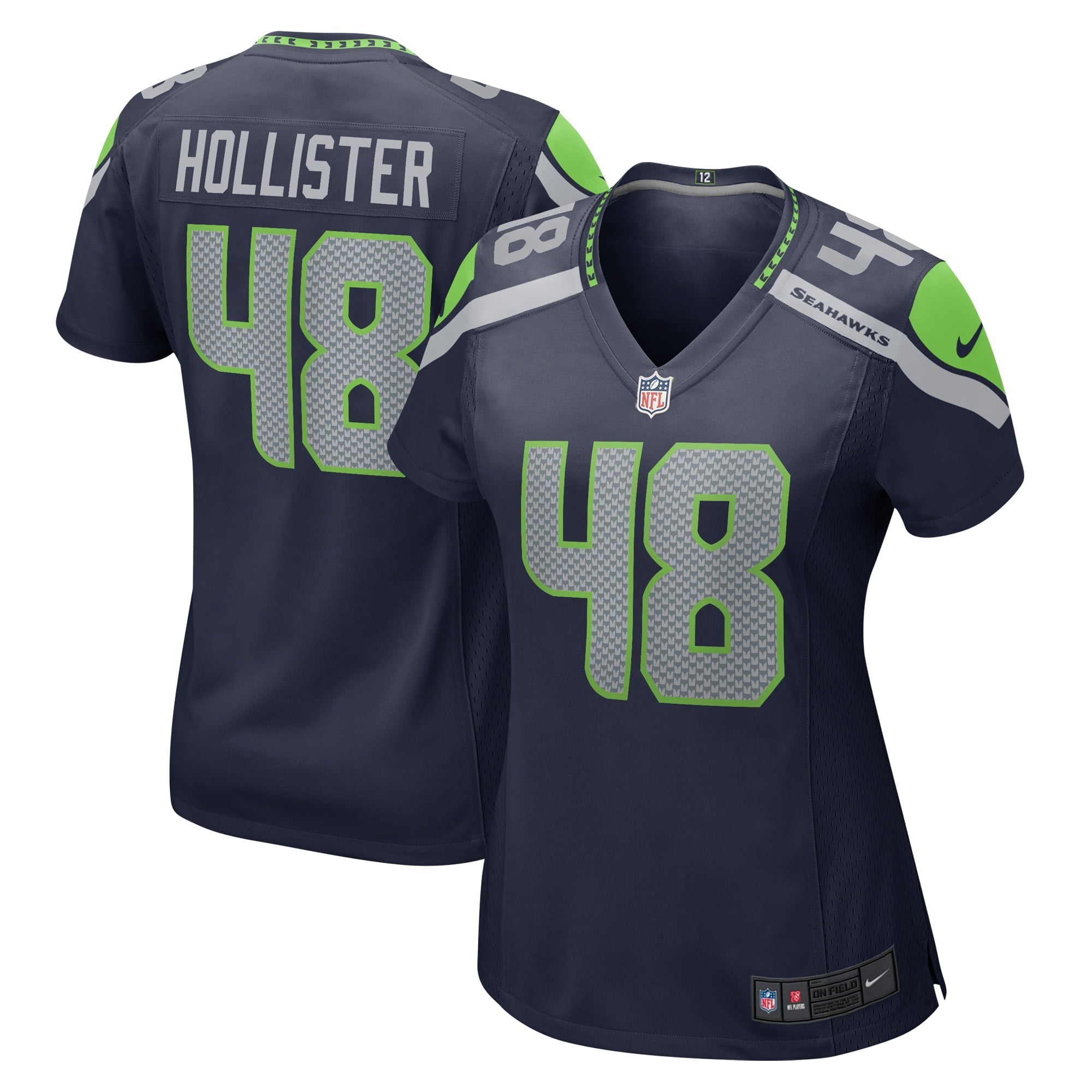 Women s Nike Jacob Hollister College Navy Seattle Seahawks Home Game Player Jersey