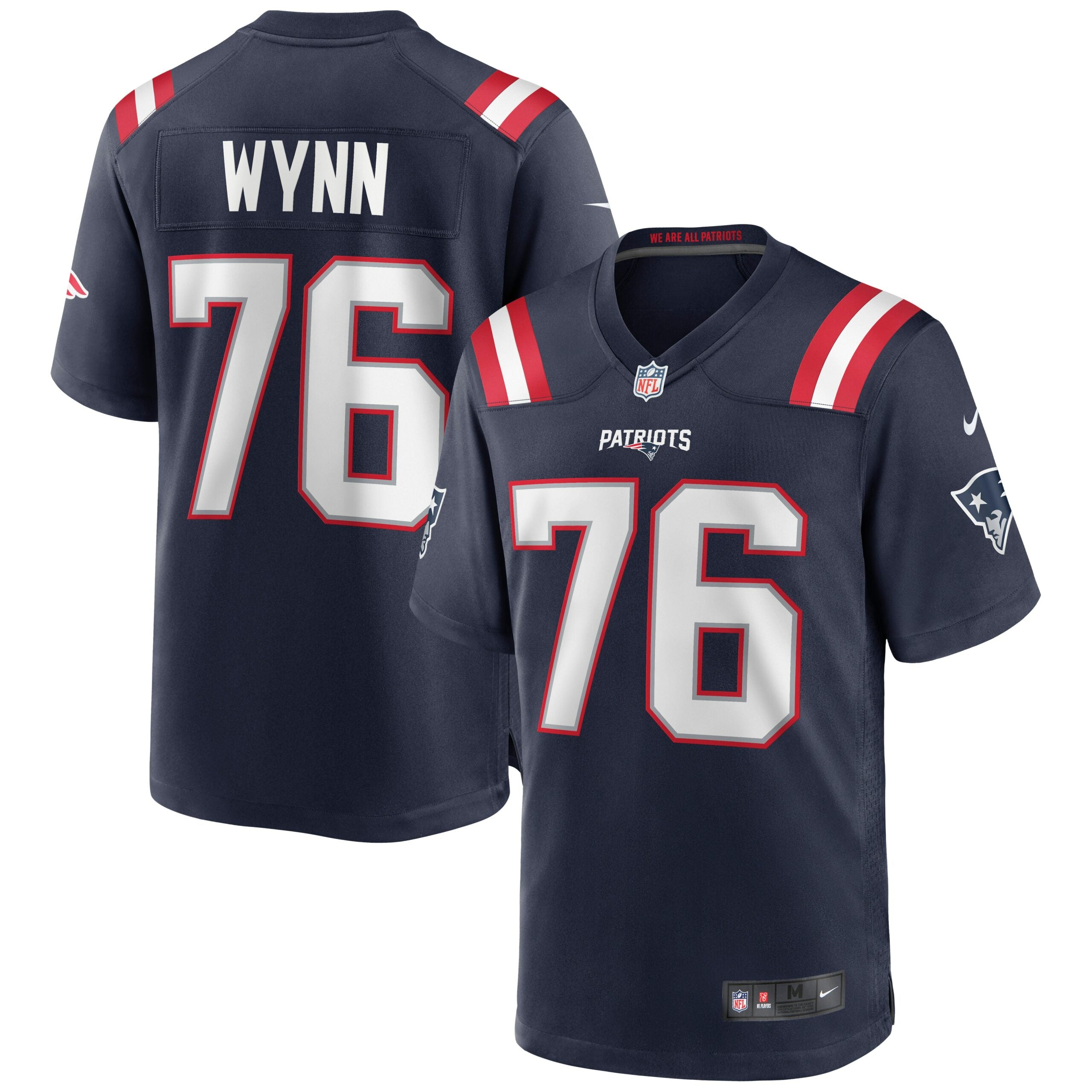 Isaiah Wynn New England Patriots Nike Game Jersey   Navy