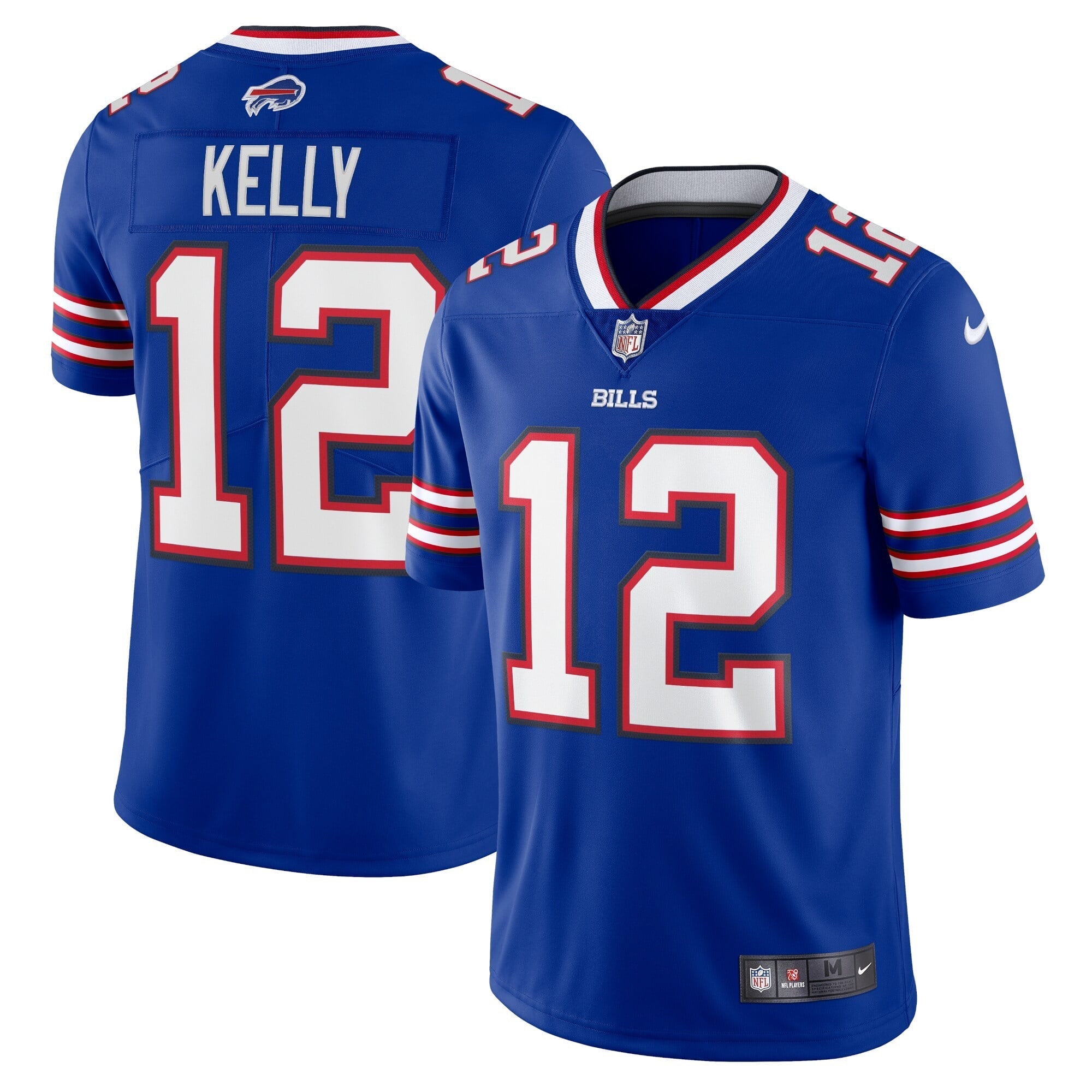 Men s Nike Jim Kelly Royal Buffalo Bills  90s Throwback Retired Player Limited Jersey