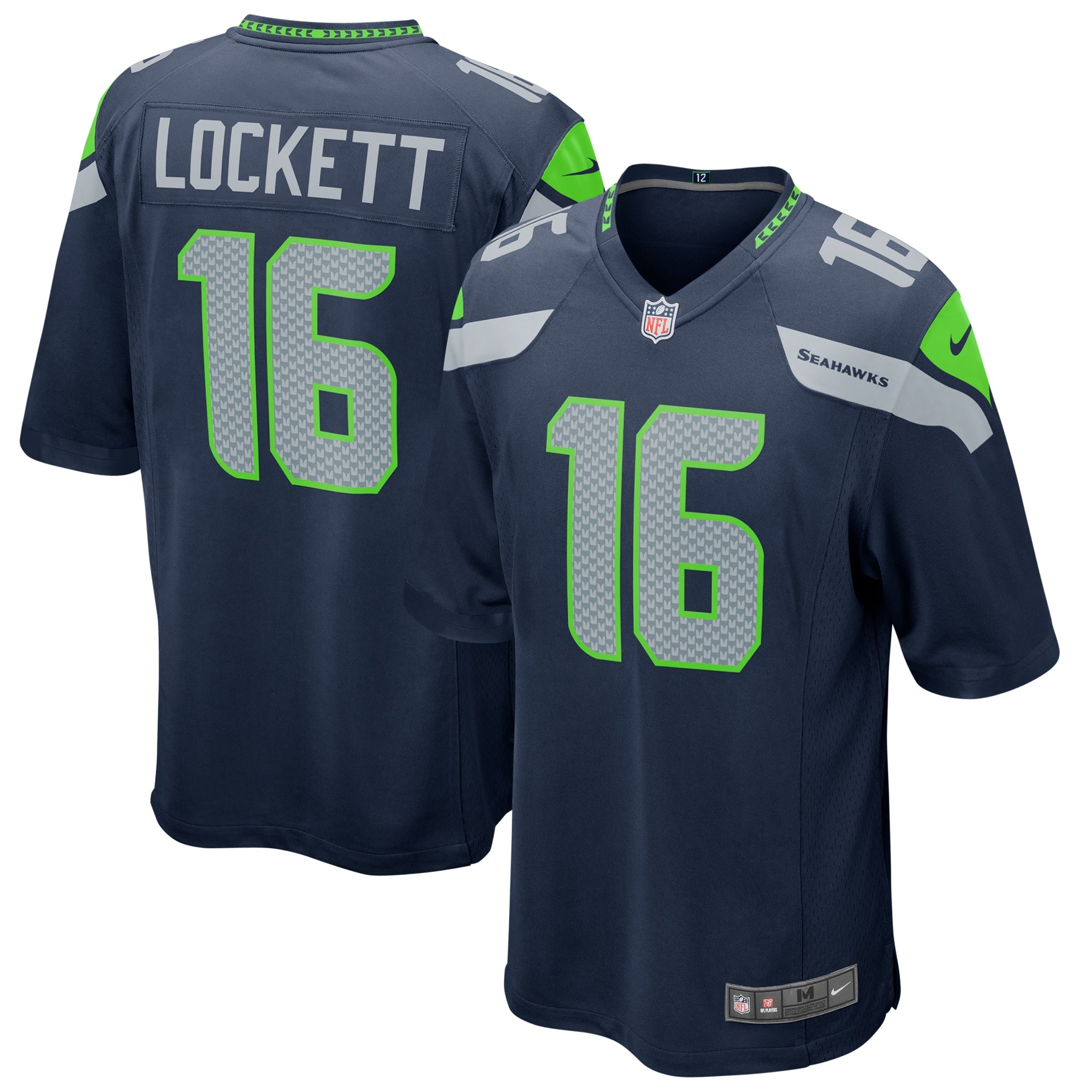 Tyler Lockett Seattle Seahawks Nike Game Jersey College Navy