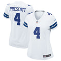 Dak Prescott Dallas Cowboys Nike Women s Team Game Jersey   White
