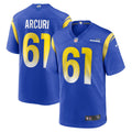 Men s Nike AJ Arcuri Royal Los Angeles Rams Game Player Jersey