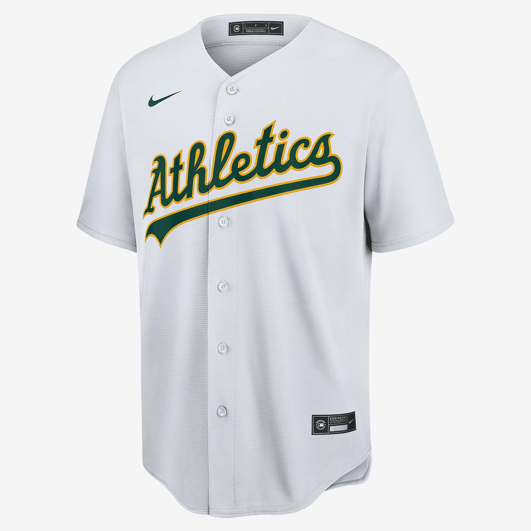 MLB Oakland Athletics Men's Replica Baseball Jersey - White