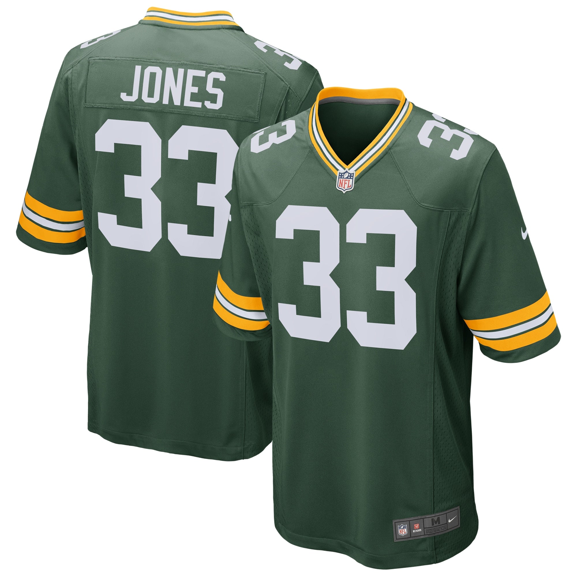 Aaron Jones Green Bay Packers Nike Game Jersey   Green