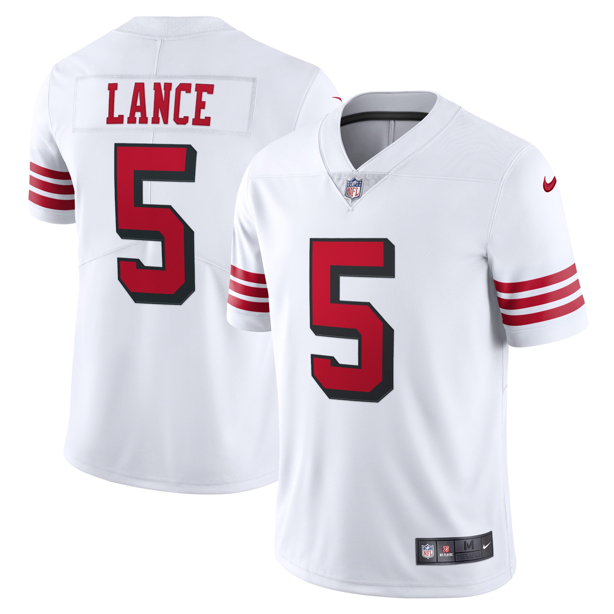 Trey Lance San Francisco 49ers Nike Alternate 2 Vapor Limited Jersey   White