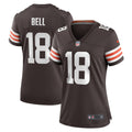 Women s Nike David Bell Brown Cleveland Browns Game Jersey