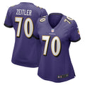 Kevin Zeitler Baltimore Ravens Nike Women s Game Jersey   Purple