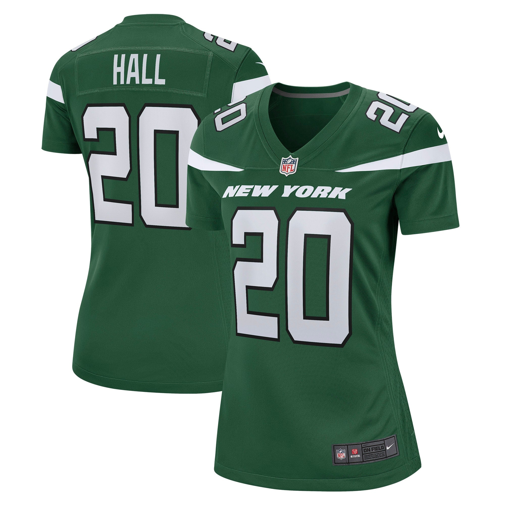 Breece Hall New York Jets Nike Women s Game Player Jersey   Gotham Green