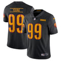 Chase Young Washington Commanders Nike Alternate Vapor Limited Jersey   Black