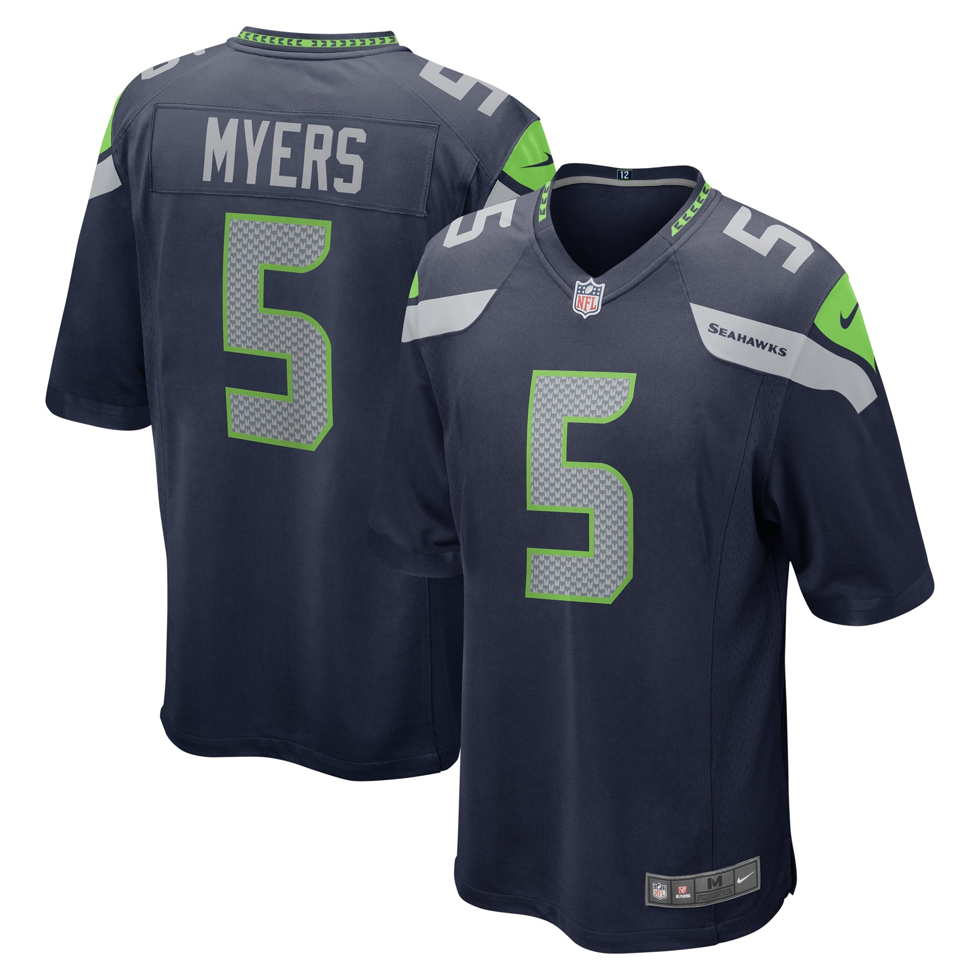 Jason Myers Seattle Seahawks Nike Game Jersey College Navy