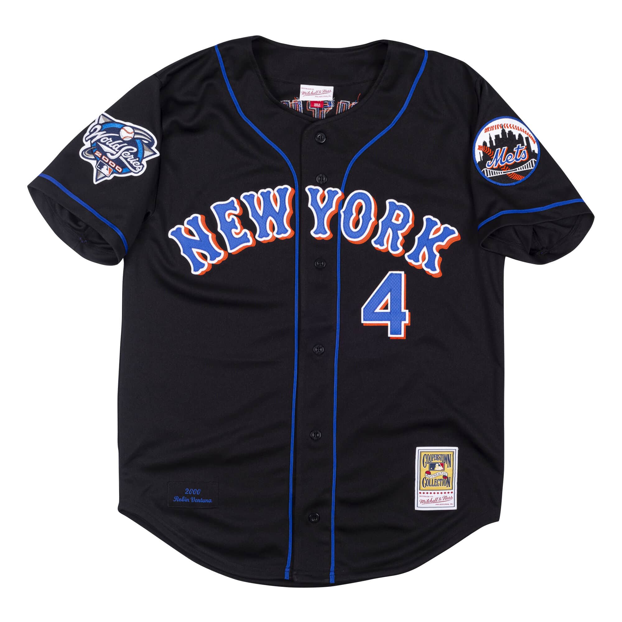 Authentic Jersey New York Mets 2000 Robin Ventura