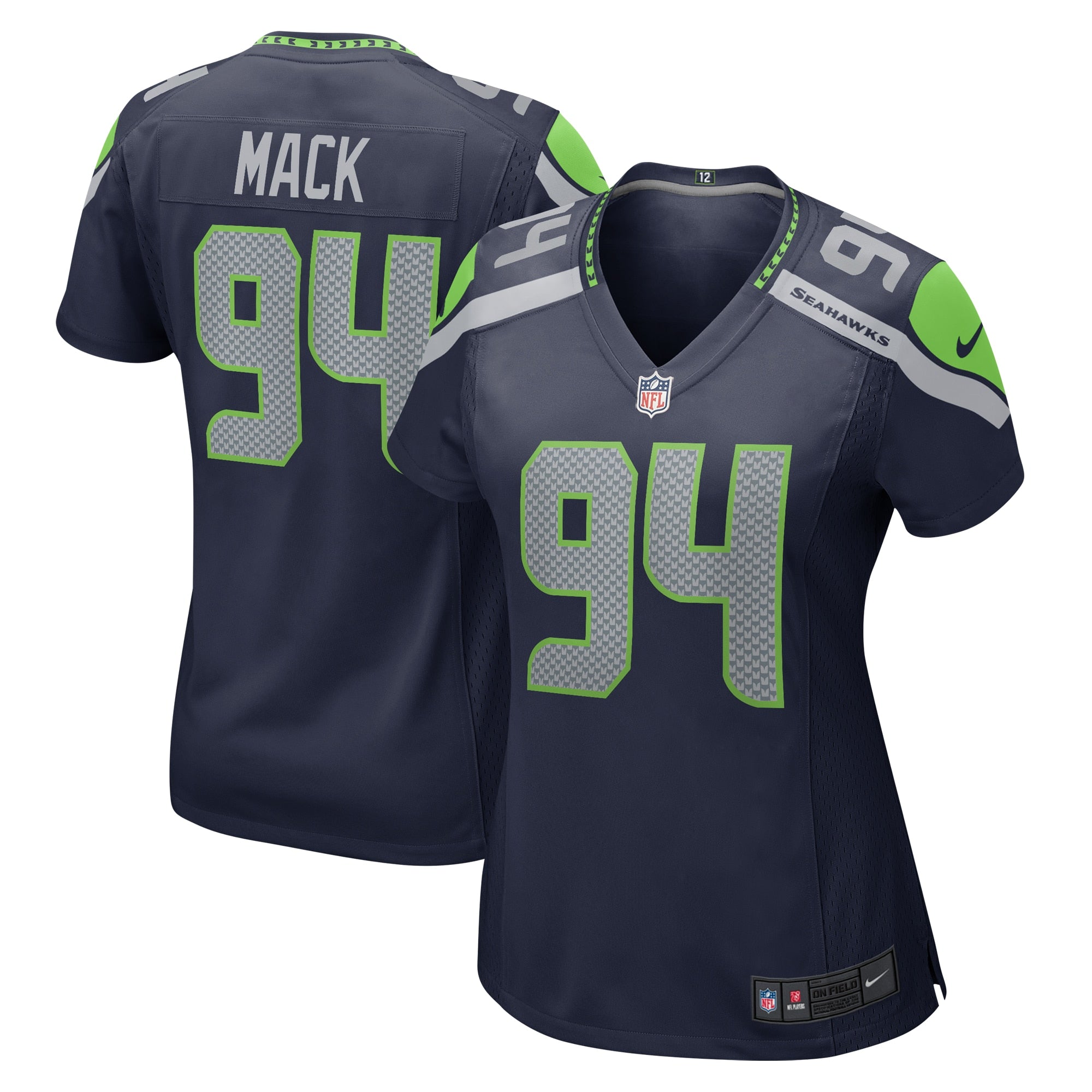 Isaiah Mack Seattle Seahawks Nike Women s Home Game Player Jersey College Navy