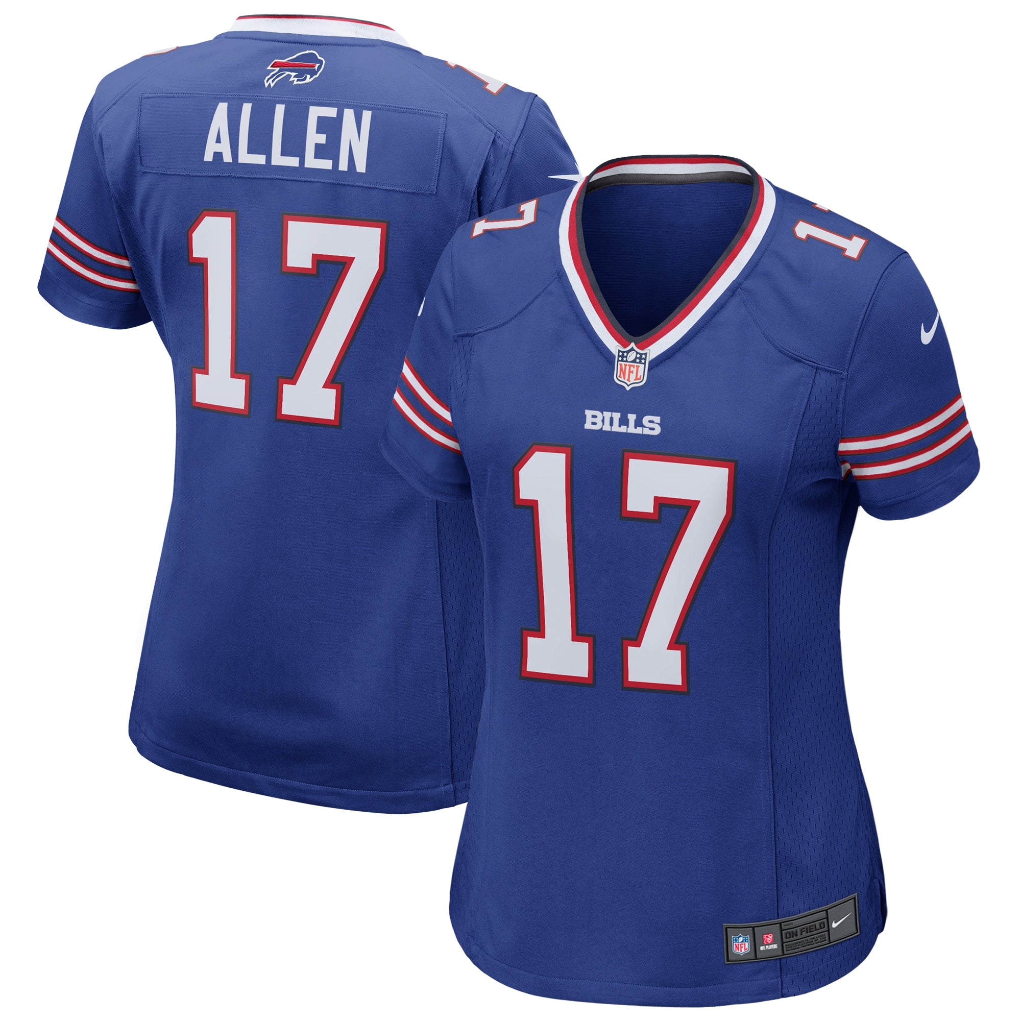 Josh Allen Buffalo Bills Nike Women s Game Jersey   Royal