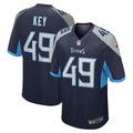 Arden Key Tennessee Titans Nike Game Player Jersey   Navy