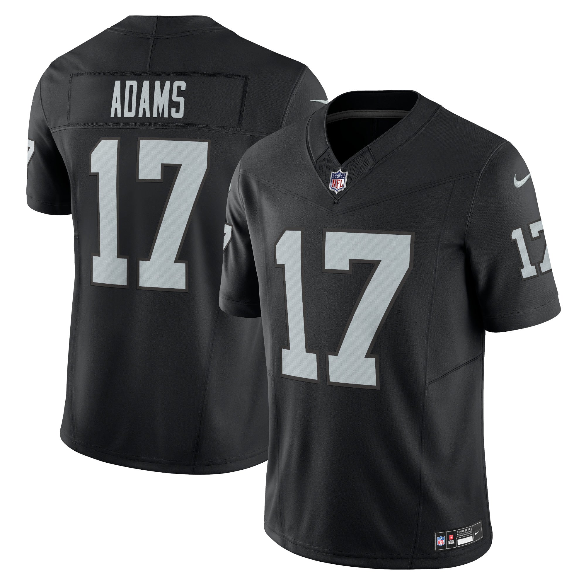 Davante Adams Las Vegas Raiders Nike Vapor F.U.S.E. Limited Jersey   Black