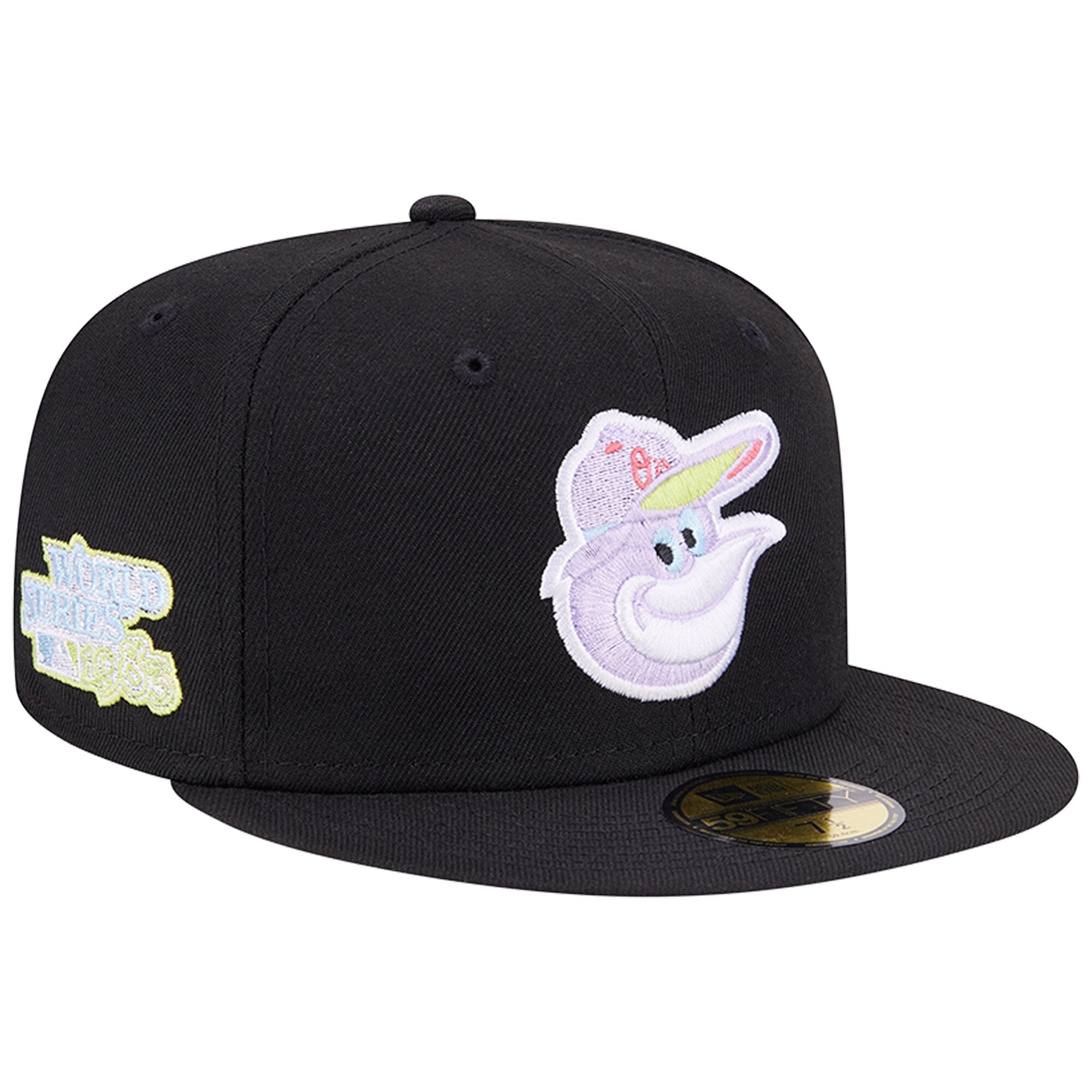 Baltimore Orioles New Era Multi-Color Pack 59FIFTY Fitted Hat - Black