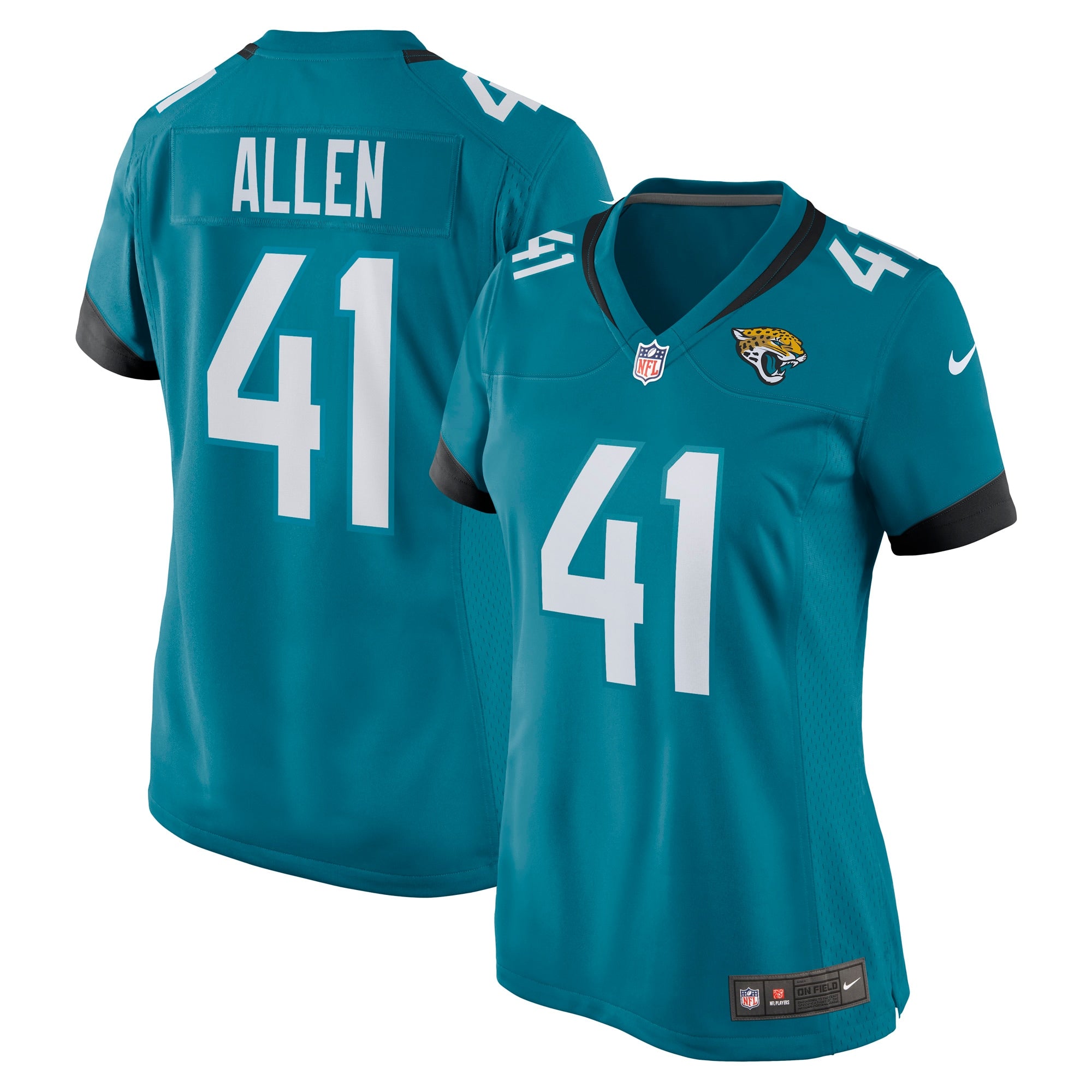 Josh Allen Jacksonville Jaguars Nike Women s Game Jersey   Teal