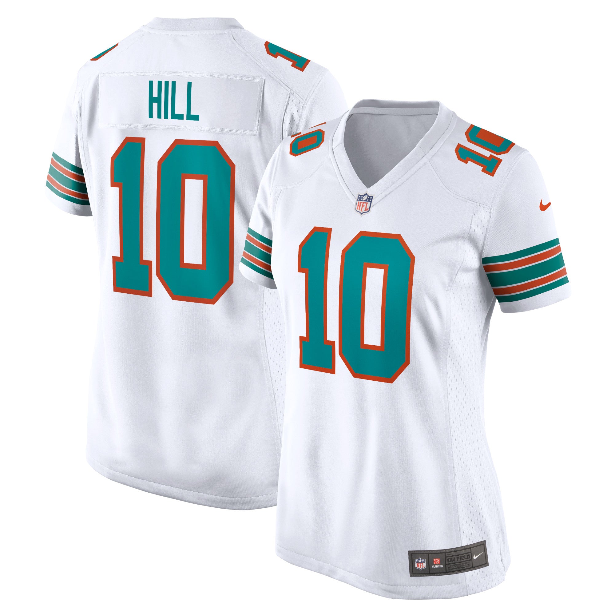 Tyreek Hill Miami Dolphins Nike Women s Alternate Game Jersey   White