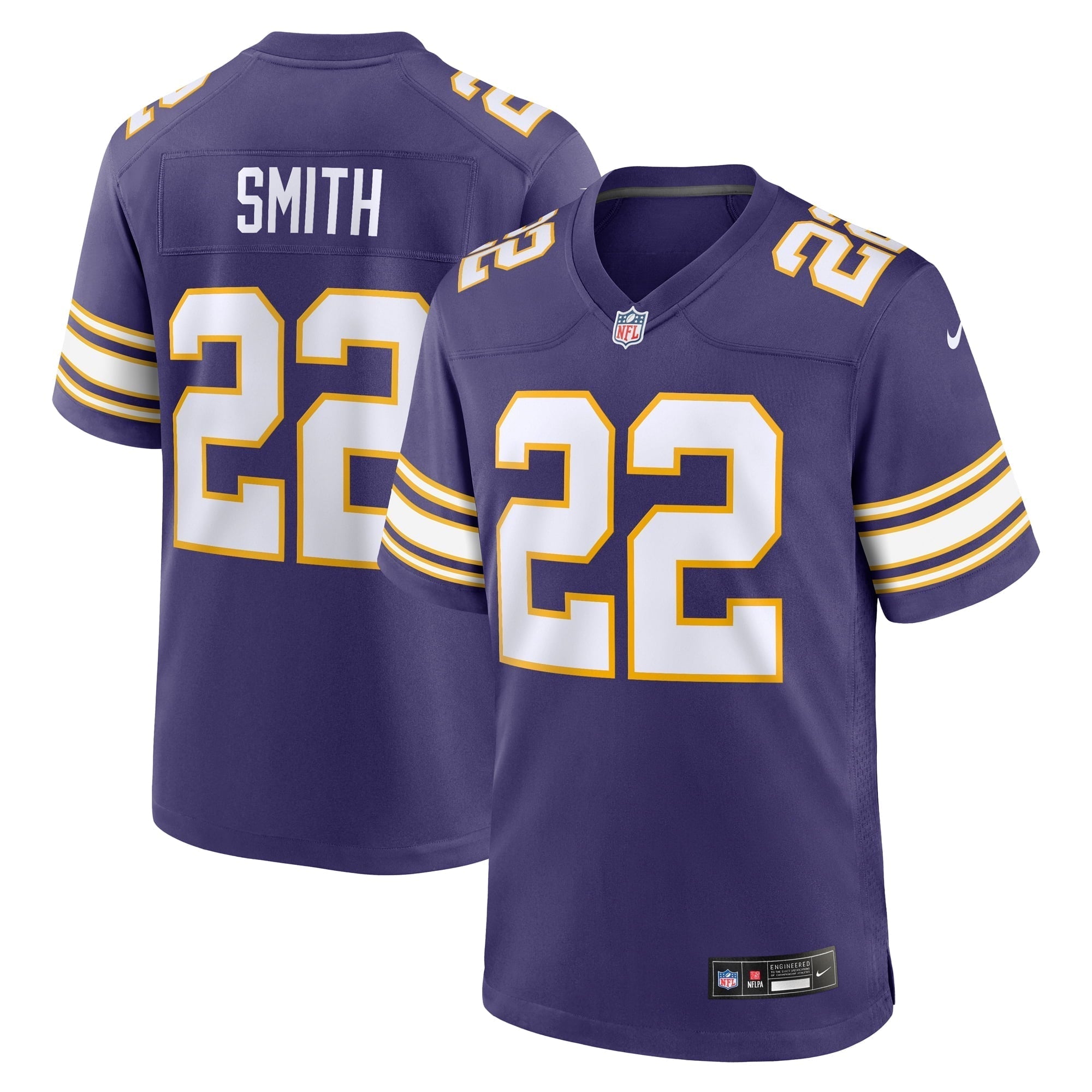 Men s Nike Harrison Smith Purple Minnesota Vikings Classic Player Game Jersey