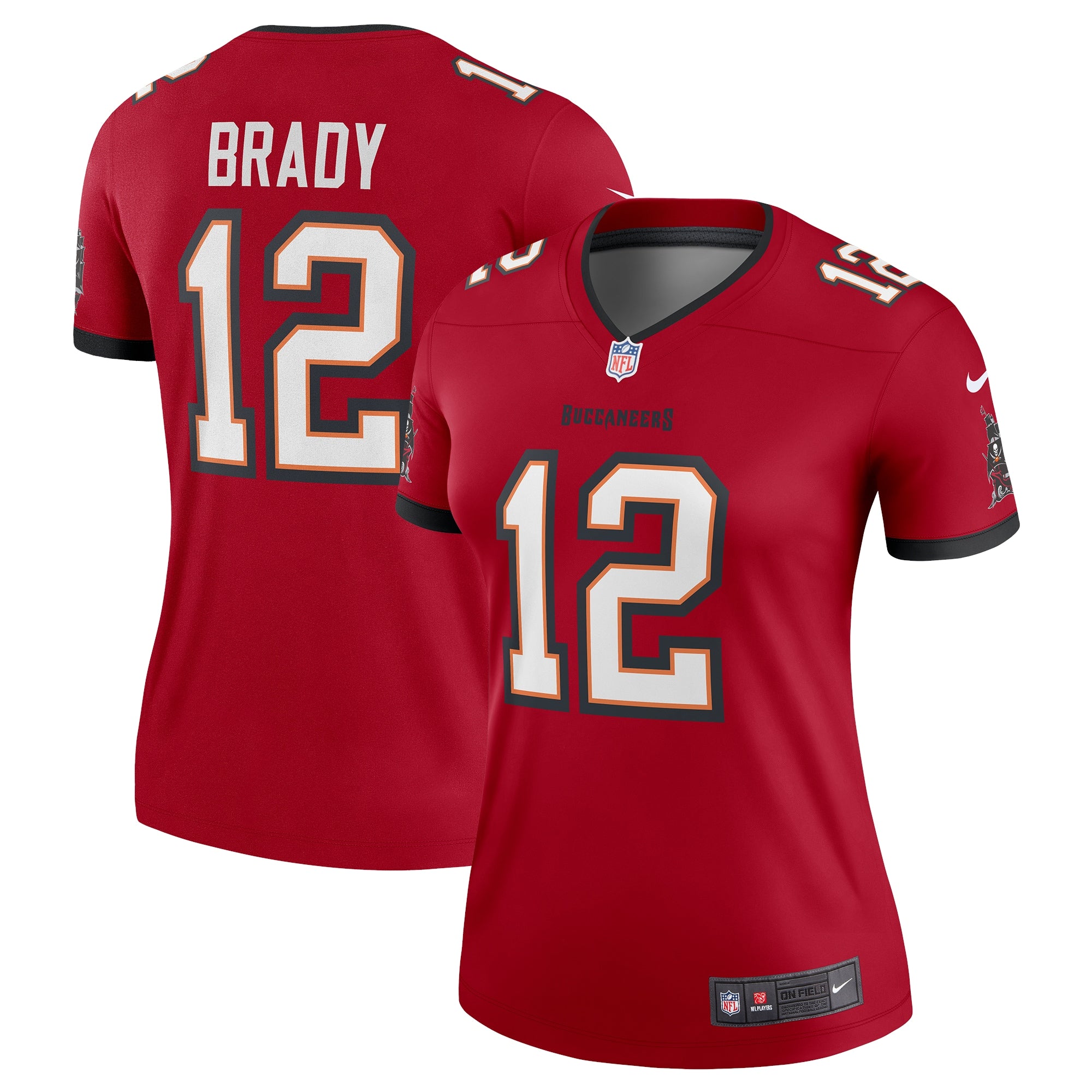 Tom Brady Tampa Bay Buccaneers Nike Women s Legend Jersey   Red