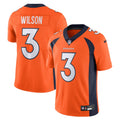 Men s Nike  Russell Wilson  Orange Denver Broncos  Vapor Untouchable Limited Jersey