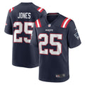 Marcus Jones New England Patriots Nike Game Player Jersey   Navy