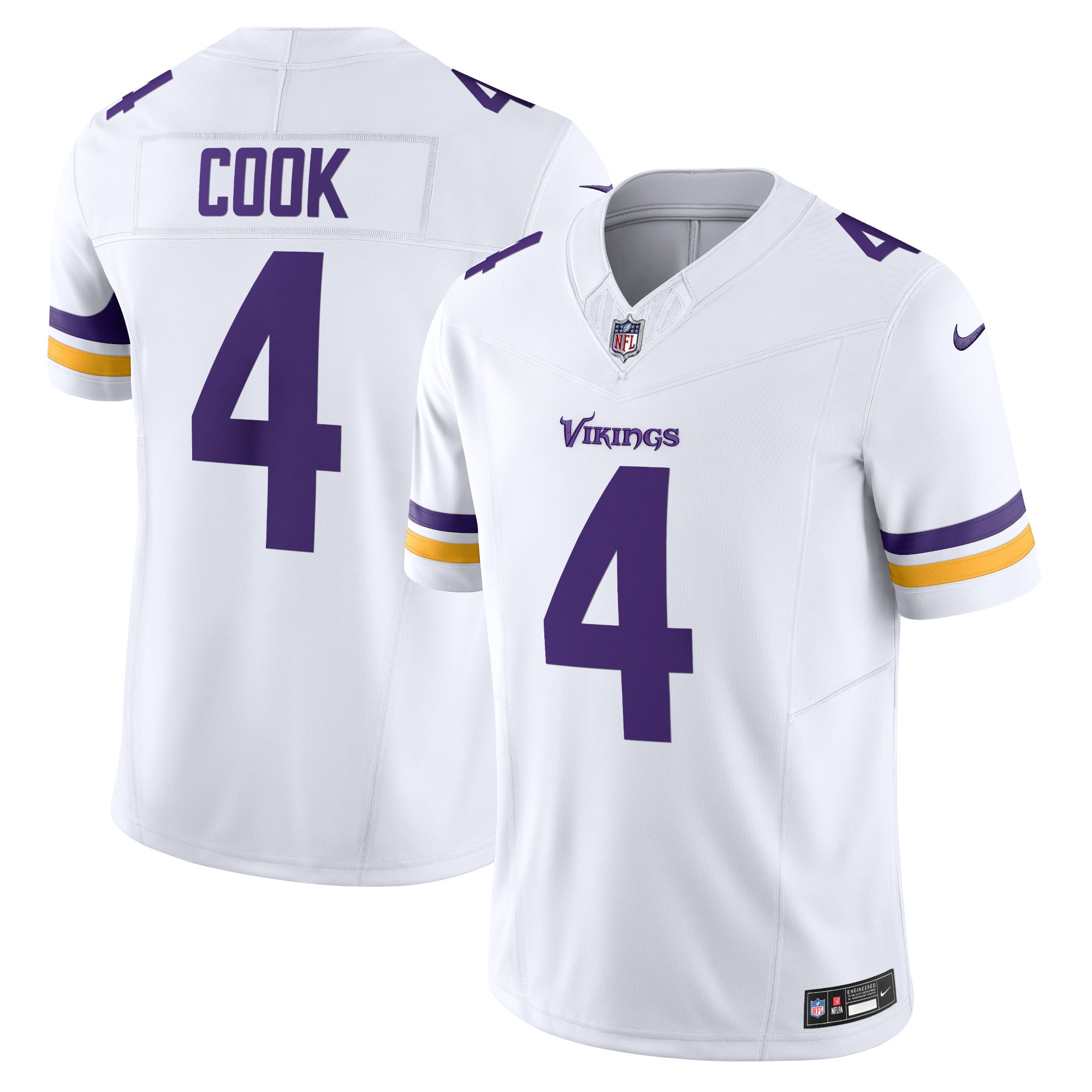 Dalvin Cook Minnesota Vikings Nike Vapor F.U.S.E. Limited Jersey   White
