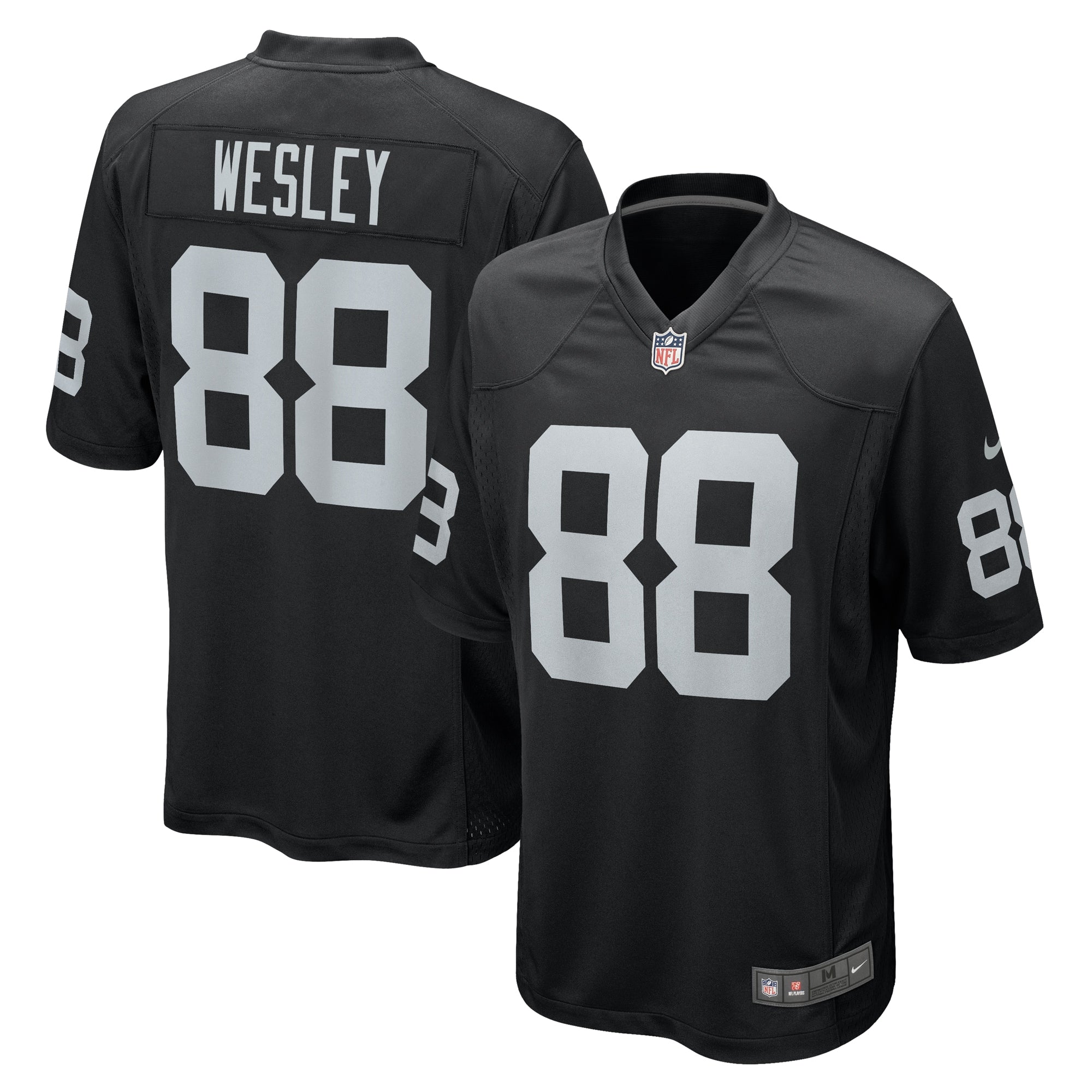 Antoine Wesley Las Vegas Raiders Nike Team Game Jersey    Black