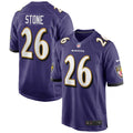 Geno Stone Baltimore Ravens Nike Game Jersey   Purple