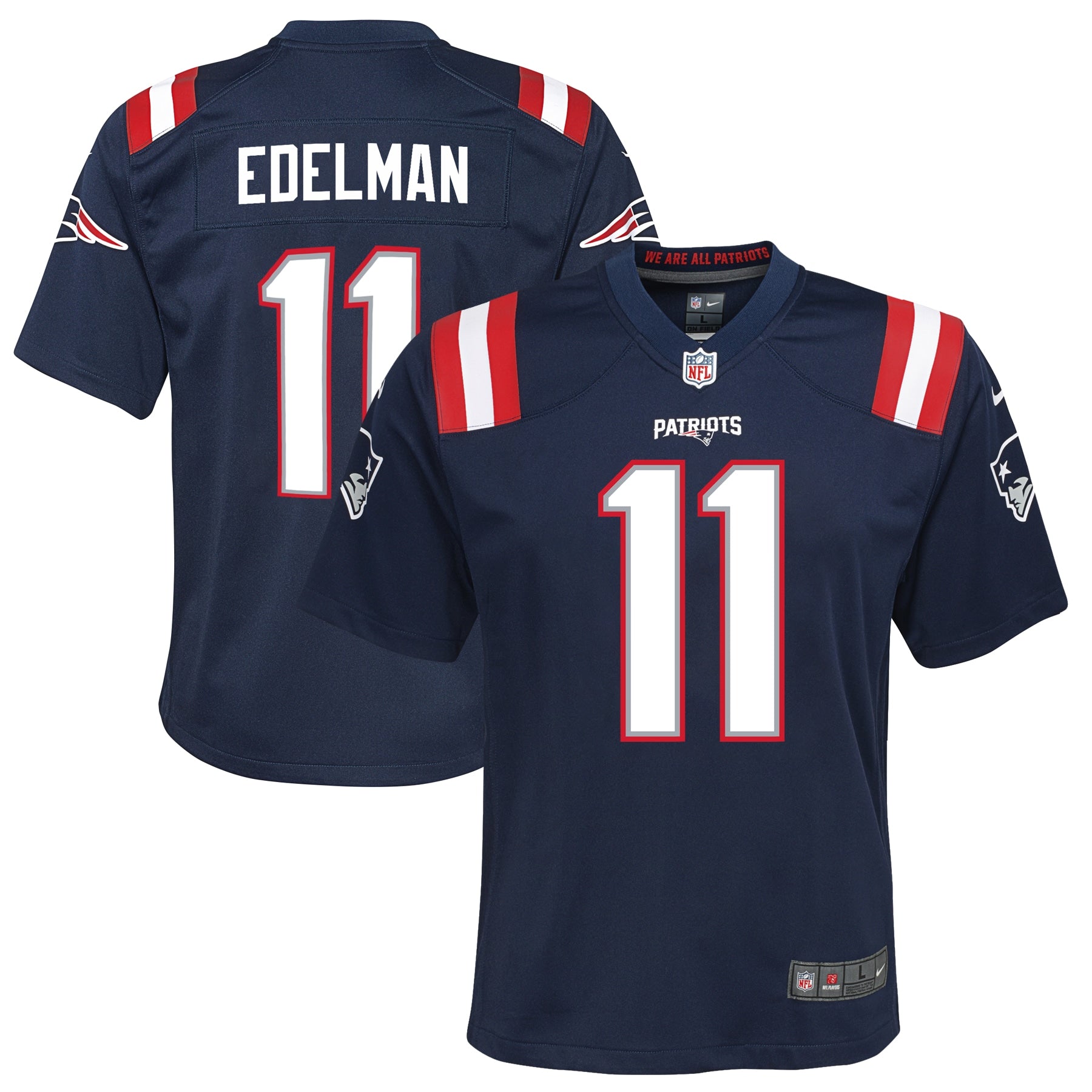 Julian Edelman New England Patriots Nike Youth Game Jersey   Navy