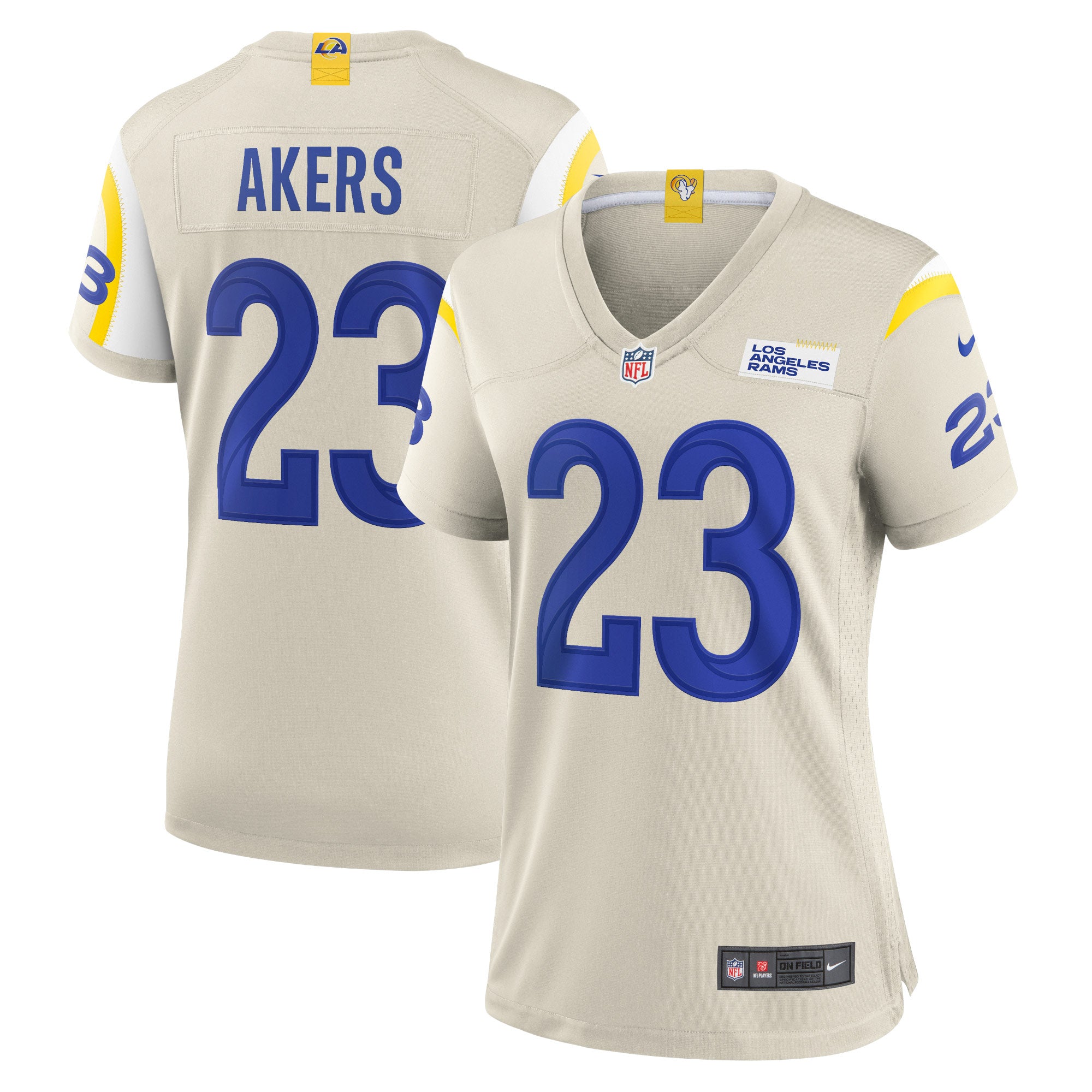 Cam Akers Los Angeles Rams Nike Women s Game Jersey   Bone