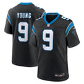 Bryce Young Carolina Panthers Nike Team Game Jersey   Black