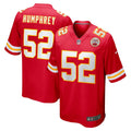 Men s Nike Creed Humphrey Red Kansas City Chiefs Game Jersey