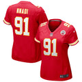 Derrick Nnadi Kansas City Chiefs Nike Women s Game Jersey   Red