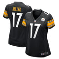 Women s Nike Anthony Miller Black Pittsburgh Steelers Game Jersey