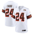 Nick Chubb Cleveland Browns Nike 1946 Collection Alternate Game Jersey   White