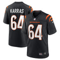 Ted Karras Cincinnati Bengals Nike Game Player Jersey   Black