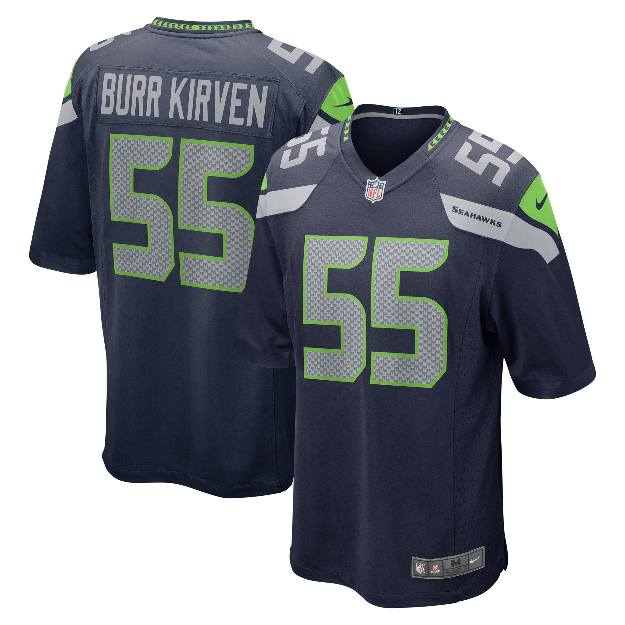 Ben Burr-Kirven Seattle Seahawks Nike Game Jersey College Navy