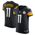 Men s Nike Chase Claypool Black Pittsburgh Steelers Vapor Elite Player Jersey