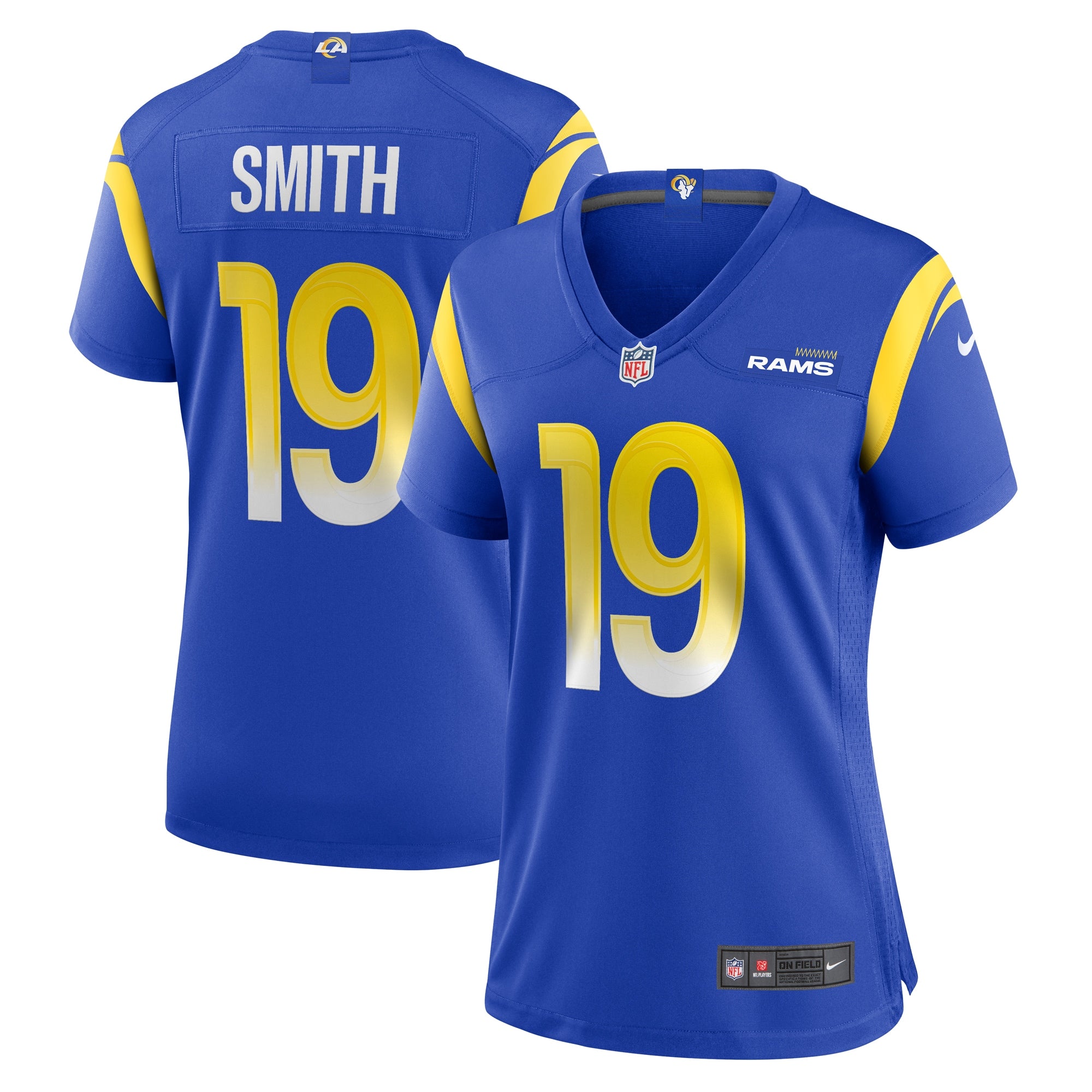 Xavier Smith Los Angeles Rams Nike Women s Home Game Jersey   Royal