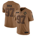 Nick Bosa San Francisco 49ers Nike 2023 Salute To Service Limited Jersey   Brown