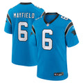 Baker Mayfield Carolina Panthers Nike Alternate Player Game Jersey   Blue