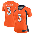 Russell Wilson Denver Broncos Nike Women s Alternate Legend Jersey   Orange