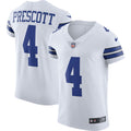Men s Nike Dak Prescott White Dallas Cowboys Vapor Elite Player Jersey