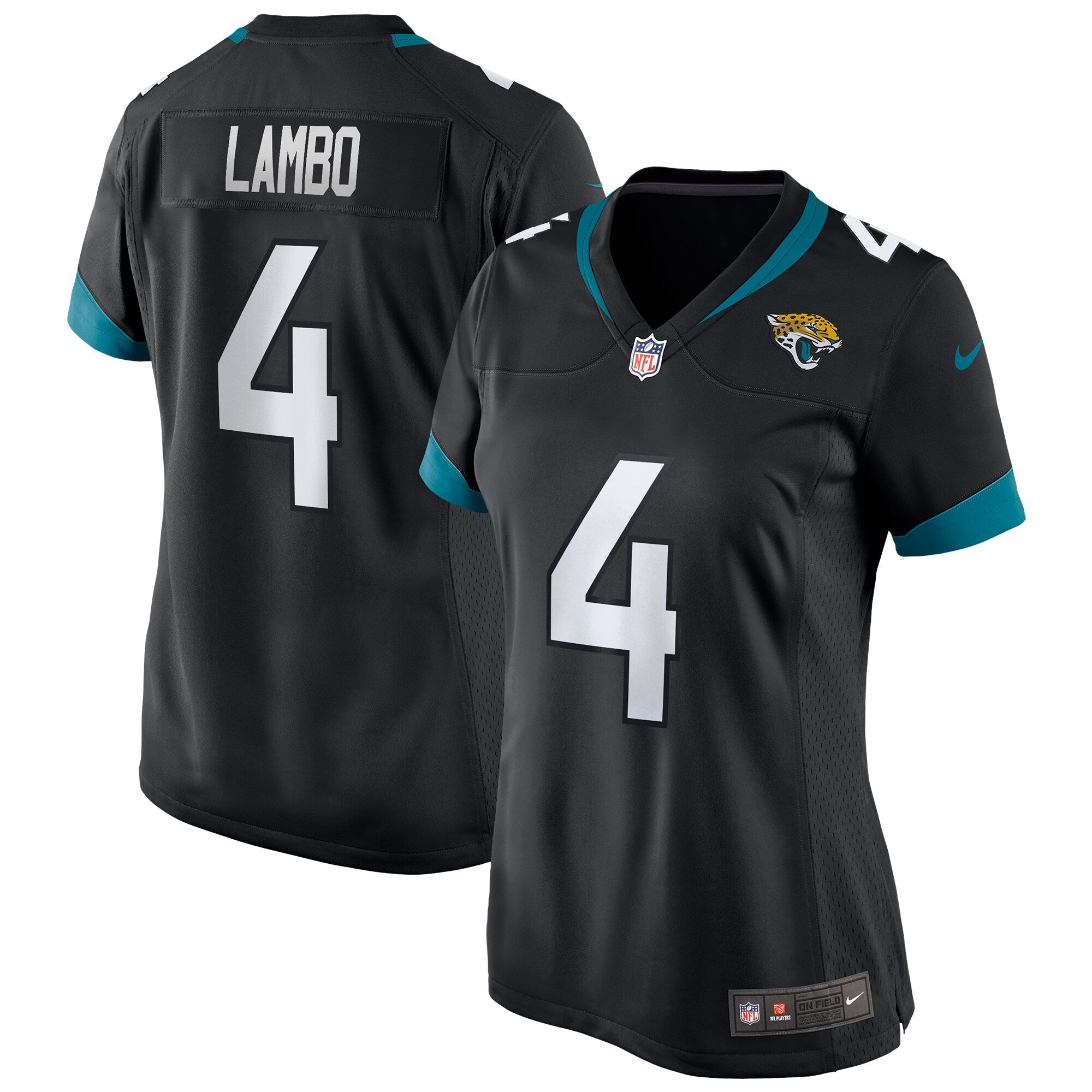 Josh Lambo Jacksonville Jaguars Nike Women s Game Jersey   Black