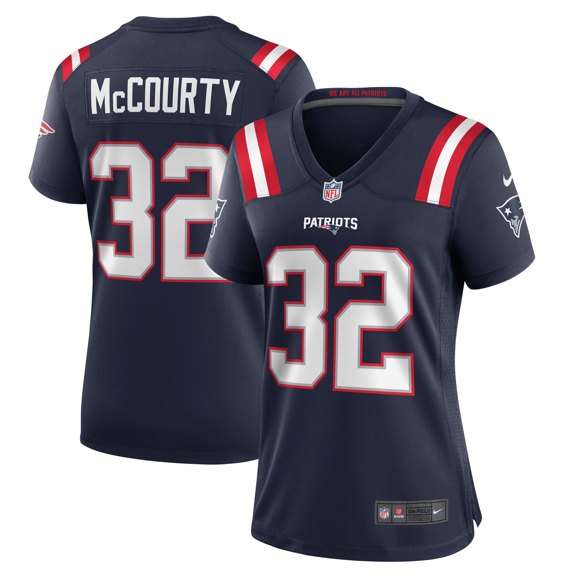 Devin McCourty New England Patriots Nike Women s Game Jersey   Navy